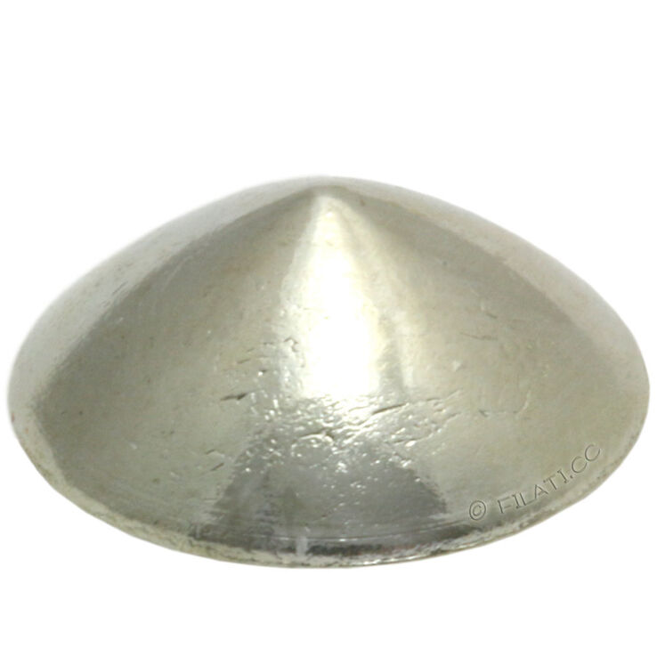 Union Knopf Nitna 12mm | 82-srebro