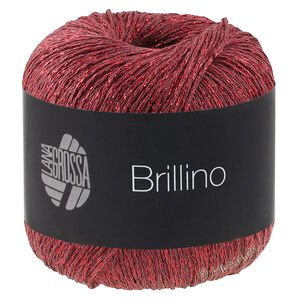 Lana Grossa BRILLINO | 49-tamno crvena