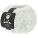 Lana Grossa BRUSHY Uni/Print (lala BERLIN) | 011-srebrna siva