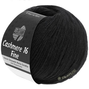 Lana Grossa CASHMERE 16 FINE | 018-crna