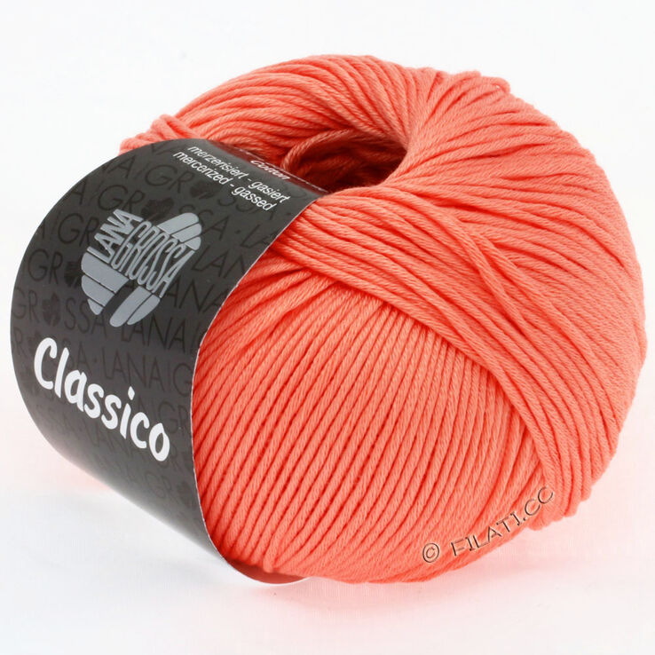 Lana Grossa CLASSICO Uni | 01-losos crveno