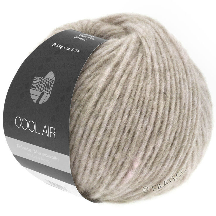 Lana Grossa COOL AIR | 01-roza bež