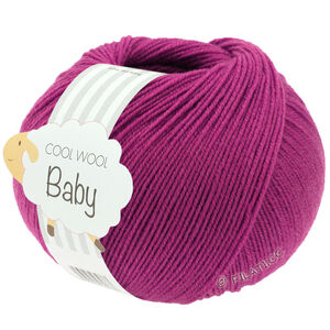 Lana Grossa COOL WOOL Baby Uni/Print 50g | 340-fuksija