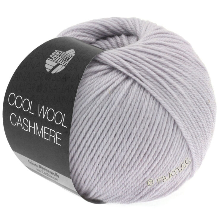 Lana Grossa COOL WOOL Cashmere | 01-Nježno ljubičasta