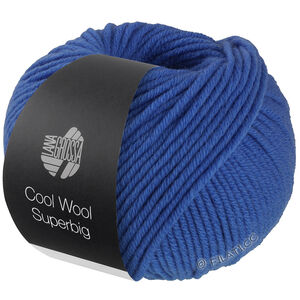 Lana Grossa COOL WOOL Superbig | 15-plavo
