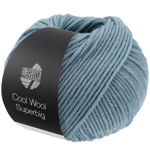 Lana Grossa COOL WOOL Superbig | 19-sivo plava