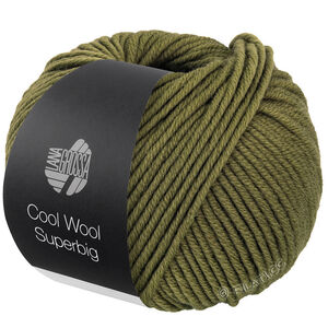 Lana Grossa COOL WOOL Superbig | 24-maslinovo