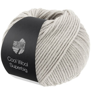 Lana Grossa COOL WOOL Superbig | 51-srebrna siva