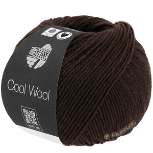 Lana Grossa COOL WOOL | 2113-crna smeđa