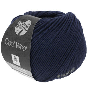 Lana Grossa COOL WOOL | 0414-noć Plava