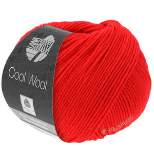 Lana Grossa COOL WOOL | 0417-Svijetlo crveno
