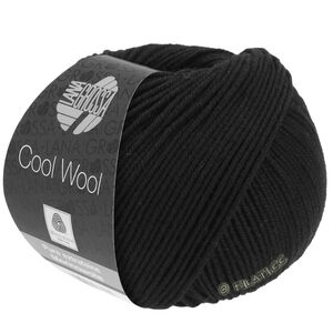 Lana Grossa COOL WOOL | 0433-crna