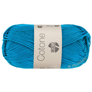 Lana Grossa COTONE | 010-tirkiz plavo