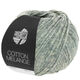Lana Grossa COTTON MÉLANGE | 10-siva zelena