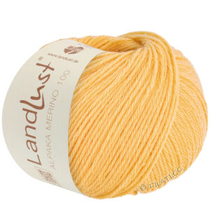 Lana Grossa LANDLUST Alpaka Merino 100 | 337-žuto