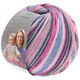Lana Grossa LENA Print | 111-rose/roze/tamno siva/sivo plava/svijetlo siva