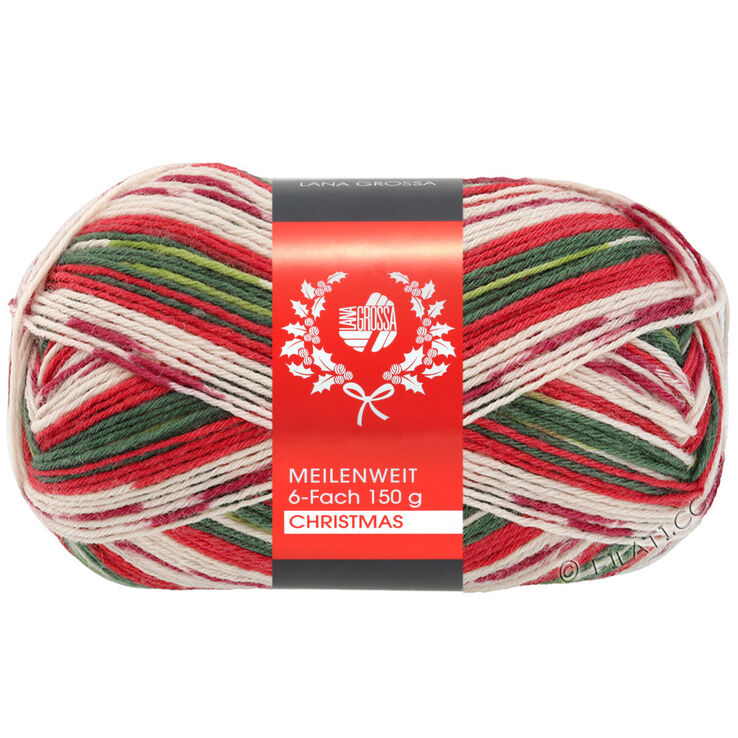 Lana Grossa MEILENWEIT 6-FACH 150g Christmas | 0321-
