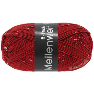 Lana Grossa MEILENWEIT 6-FACH 150g Mouliné/Tweed | 9676-crveno