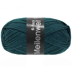 Lana Grossa MEILENWEIT 6-FACH 150g | 9682-tamno petrol