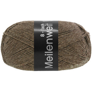 Lana Grossa MEILENWEIT 8-FACH 150g | 9612-tamno smeđa