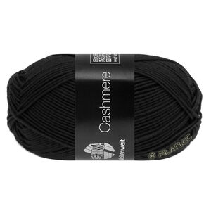 Lana Grossa MEILENWEIT 50g Cashmere | 08-crna