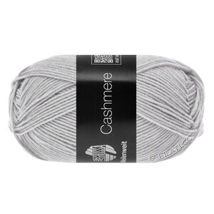 Lana Grossa MEILENWEIT 50g Cashmere | 35-srebrna siva