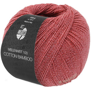 Lana Grossa MEILENWEIT 100g Cotton Bamboo | 35-losos crveno