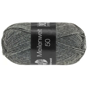 Lana Grossa MEILENWEIT 50g | 1104-siva prosarana