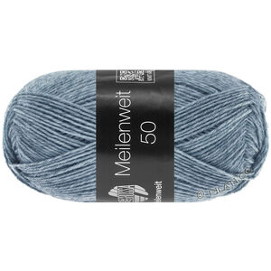 Lana Grossa MEILENWEIT 50g | 1302-farmerke/siva prosarana