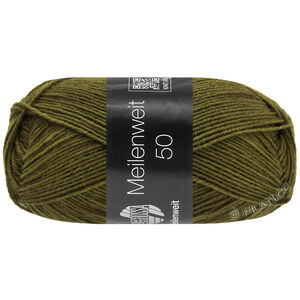 Lana Grossa MEILENWEIT 50g | 1407-maslinovo