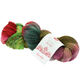 Lana Grossa MEILENWEIT 100g Merino Hand-dyed | 307-zelen/tamno crvena/crna zelena/ smeđ/crvena ljubičasta