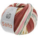 Lana Grossa MEILENWEIT 100g Seta Adriana | 3250-burgundac/cigla crvena/ecru/roze/siva/tamno siva/deva/karamela