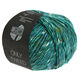 Lana Grossa ONLY TWEED | 112-petrol/crna zelena/maslinovo/plavo siva