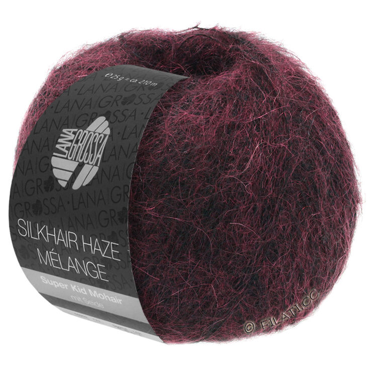 Lana Grossa SILKHAIR HAZE Mélange | 1301-crno tan prosarana
