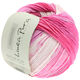 Lana Grossa WAKAME Uni/Print (Linea Pura) | 101-bijela/roze/roze