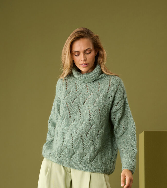 Lana Grossa PULLOVER Alpaca Air II