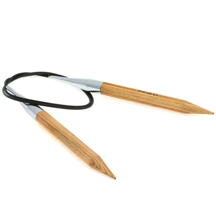Lana Grossa Okrugla igla prirodno drvo dizajn 12,0/80cm