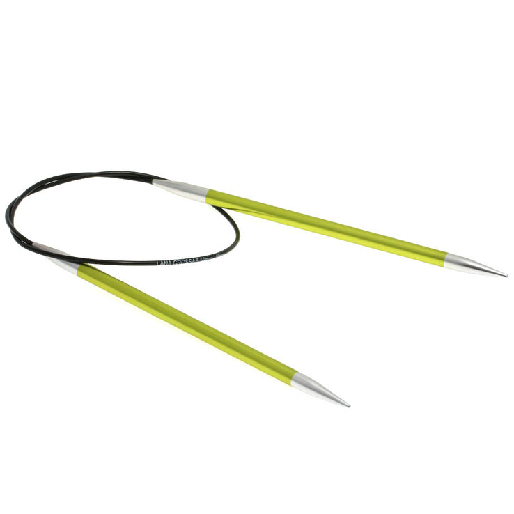 Lana Grossa Kružna igla aluminijska Rainbow St. 5,5/40 cm