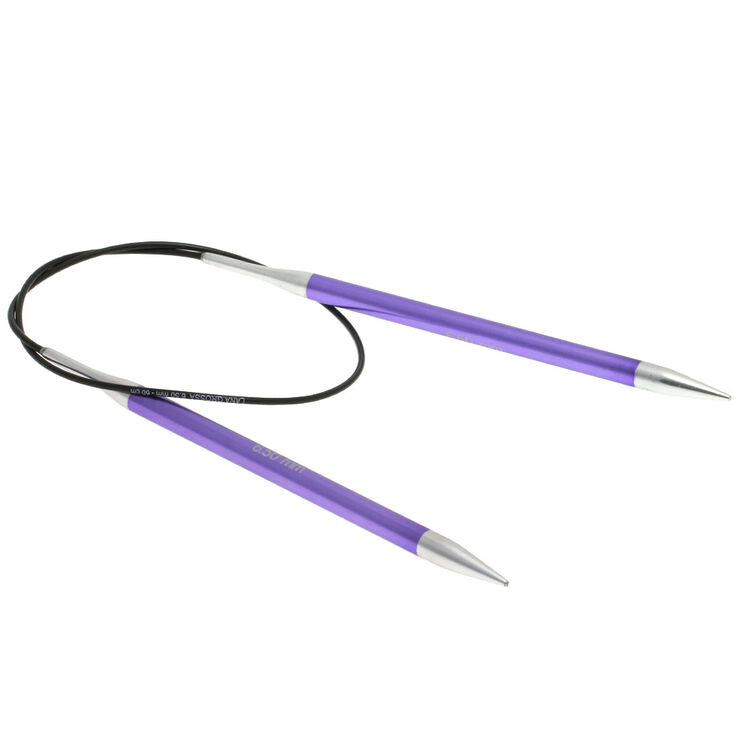 Lana Grossa Kružna igla aluminijska Rainbow St. 6,5/40 cm