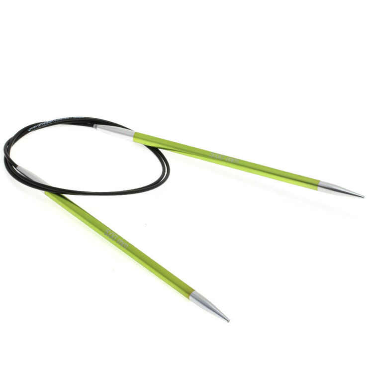 Lana Grossa Kružna igla aluminijska Rainbow St. 5,0/80 cm