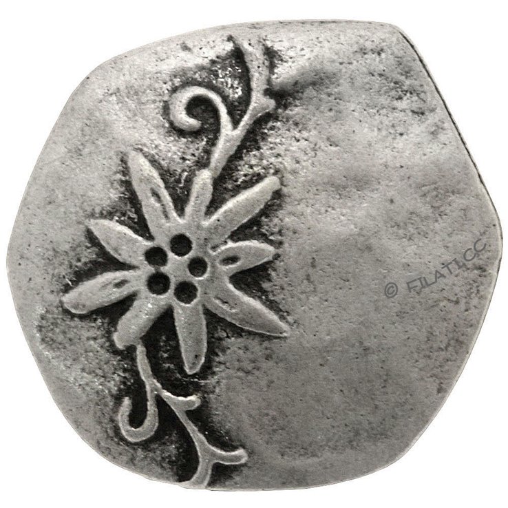 UNION KNOPF 41440/18mm | 83-srebro