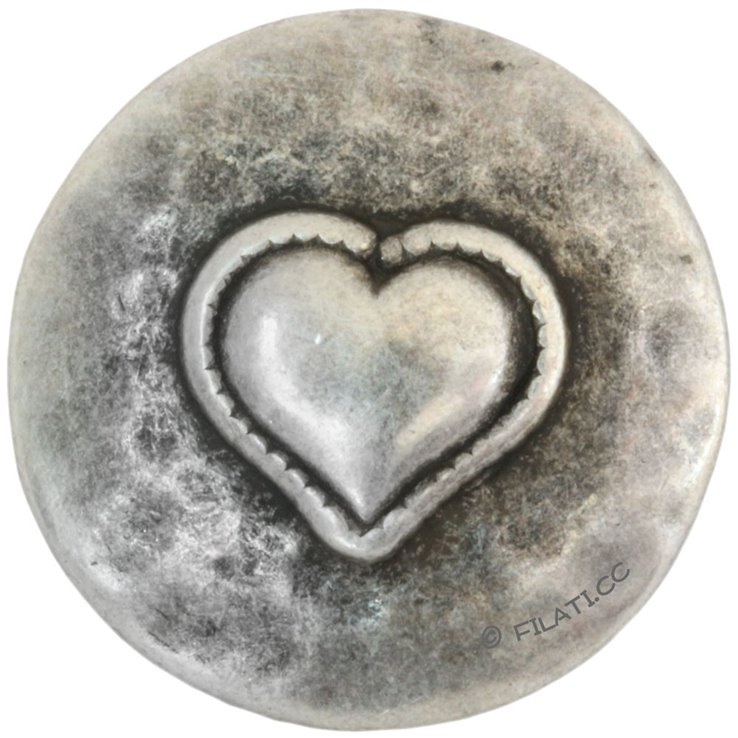 UNION KNOPF 450275/20mm | 83-srebro