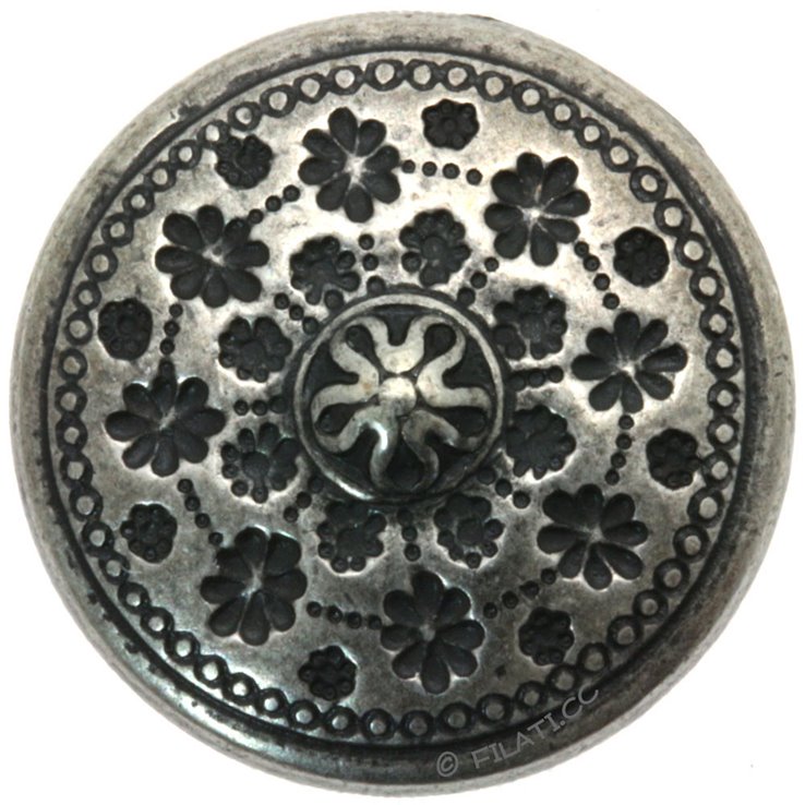 UNION KNOPF 450731/18mm | 83-srebro