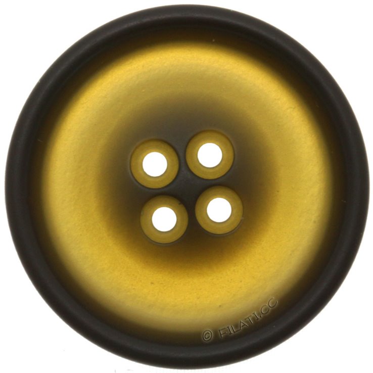 UNION KNOPF 451513/34mm | 78-zlatno žuta/tamno smeđa