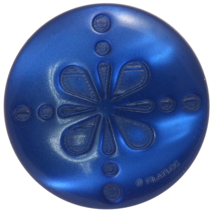 UNION KNOPF 452252/15mm | 66-plavo