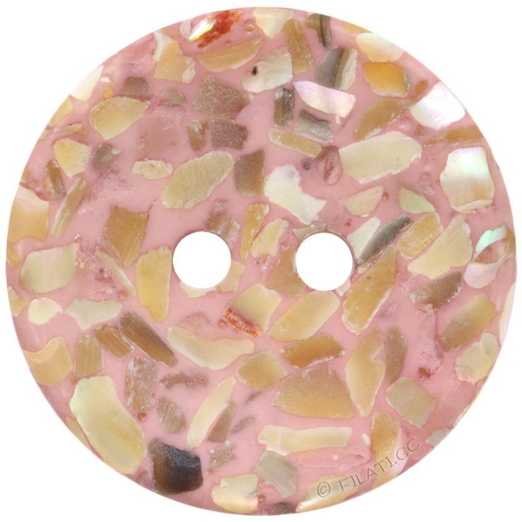 UNION KNOPF 453121/18mm | 46-roze