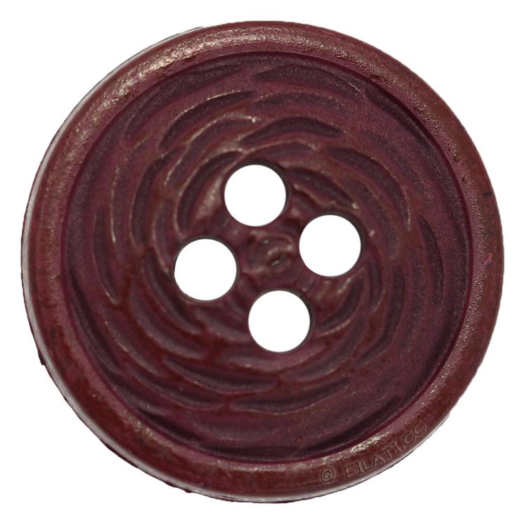 UNION KNOPF 453199/18mm | 58-tamno crvena