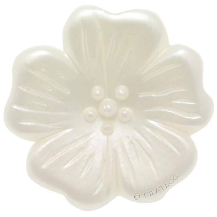 UNION KNOPF 453297/15mm | 12-bijela