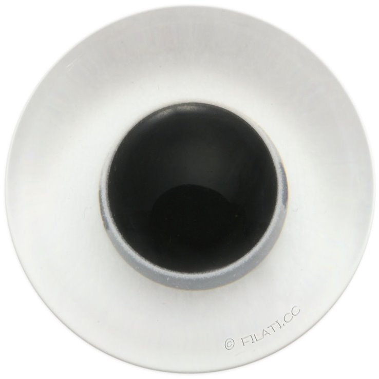 Oko za medu 45462/18mm | 10-transparentan/crna