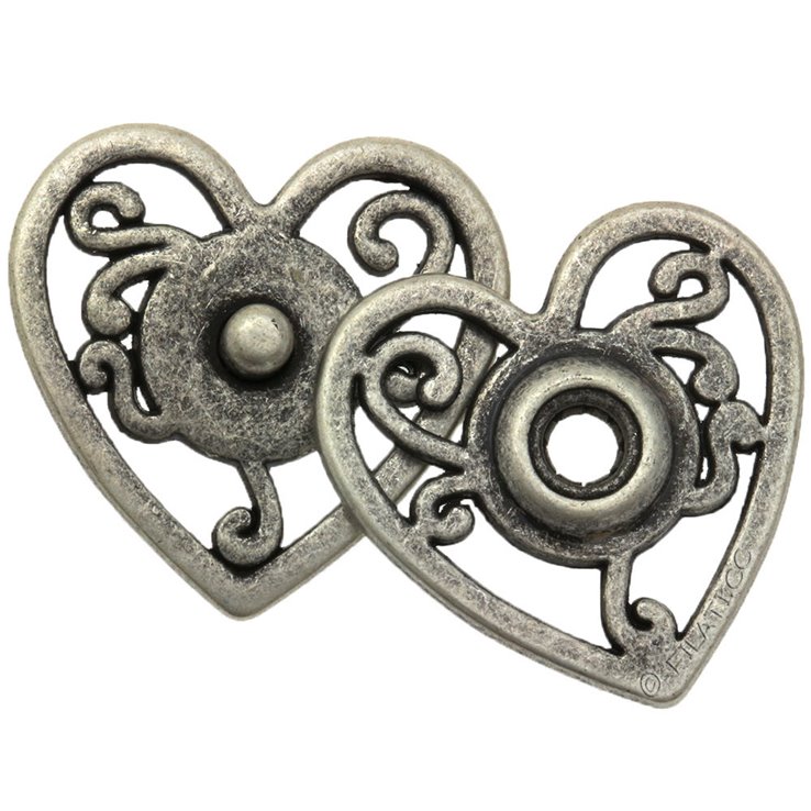 UNION KNOPF 500720/18mm | 83-Staro srebro